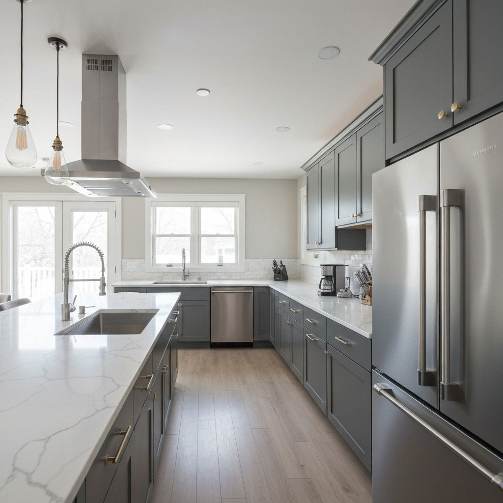 Cuisine moderne équipée dans location saisonnière
